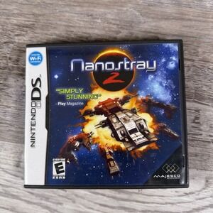 Nanostray 2 - Nintendo DS No Manual‎ TESTED